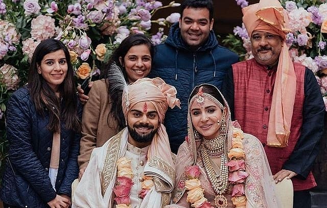 ২০১৭ সালে বিয়ে করেছেন আনুশকা শর্মা ও বিরাট কোহলি